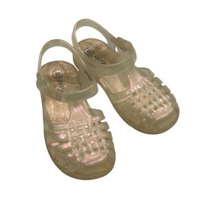 Cat & Jack Pearlescent jellies size 10